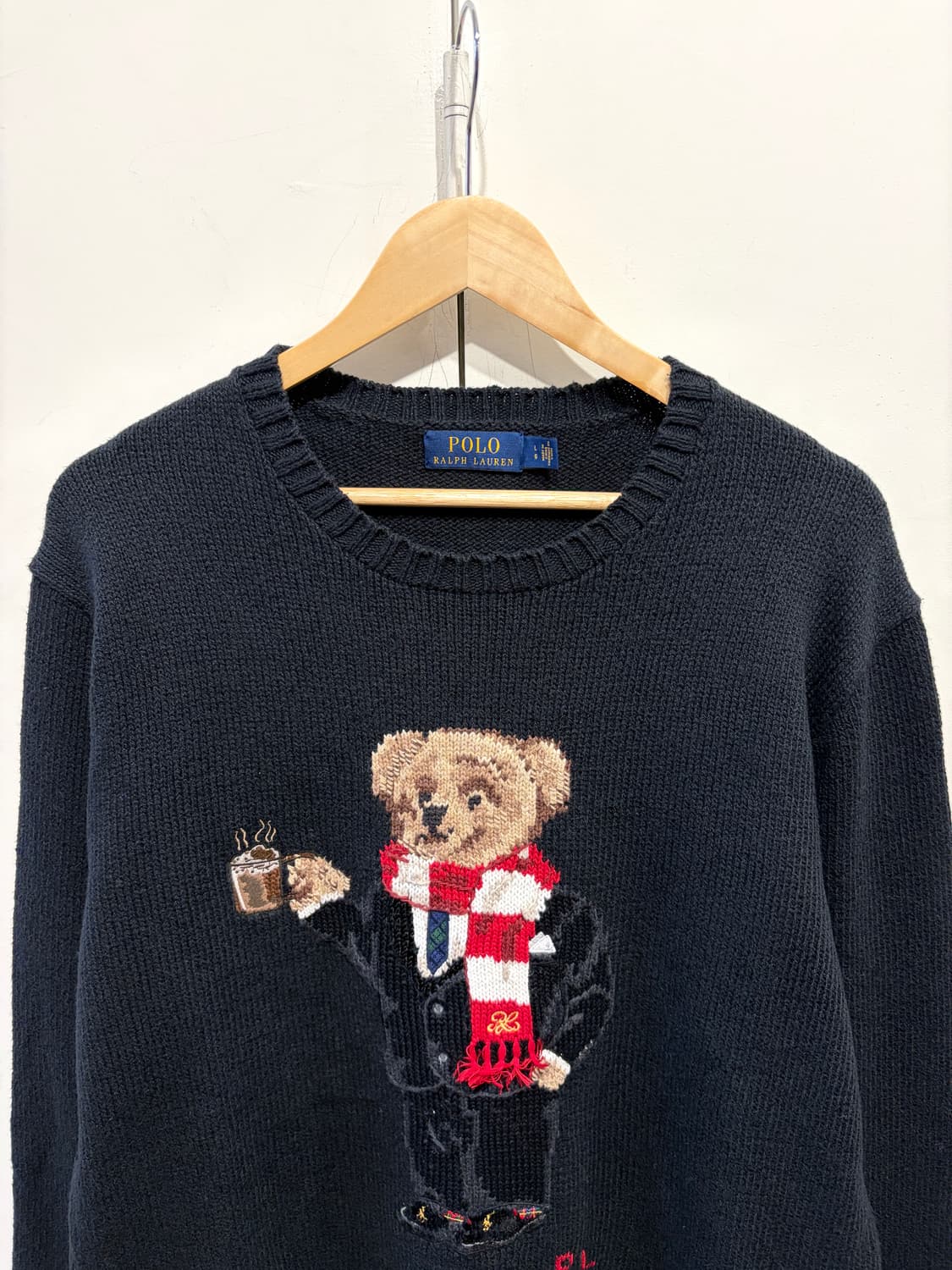 폴로 랄프로렌 코코아 베어 니트 스웨터 상품이미지4