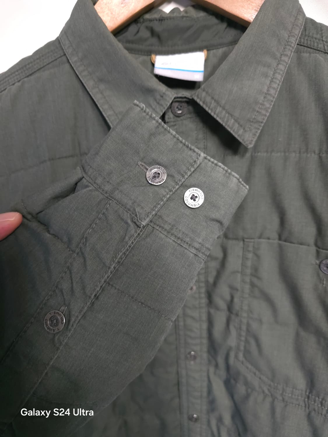 컬럼비아 퀼팅 셔츠 M ✨️정품✨️ 상품이미지5