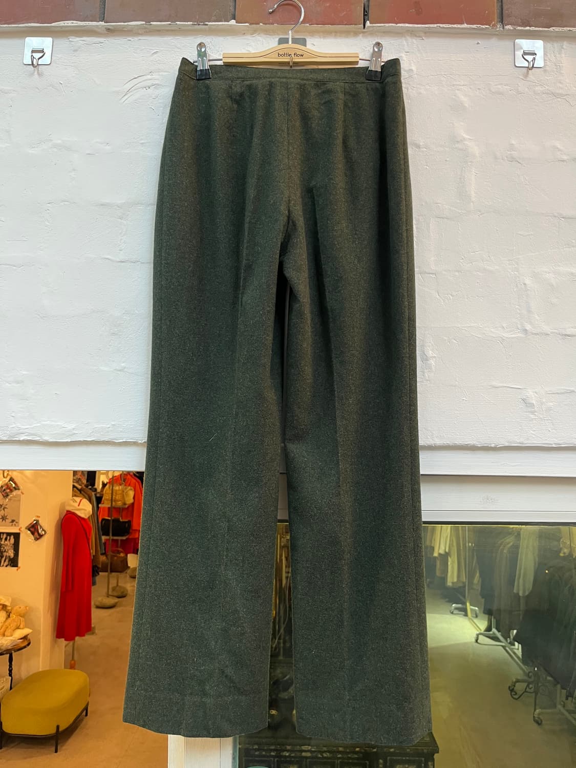 Giesswein 하이 웨이스트 울 팬츠 S 상품이미지8