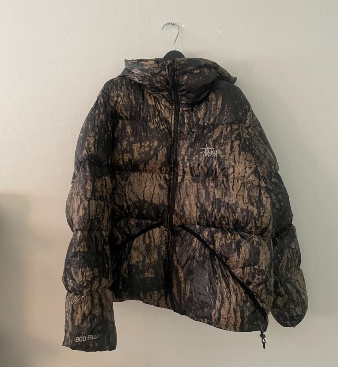 스투시 다운 파카 마이크로 립스탑 렐릭 카모  상품이미지1