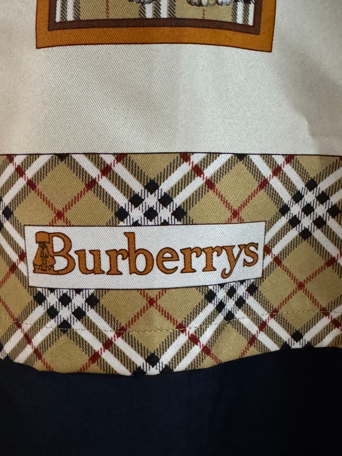 빈티지 버버리 더블 코트 상품이미지4