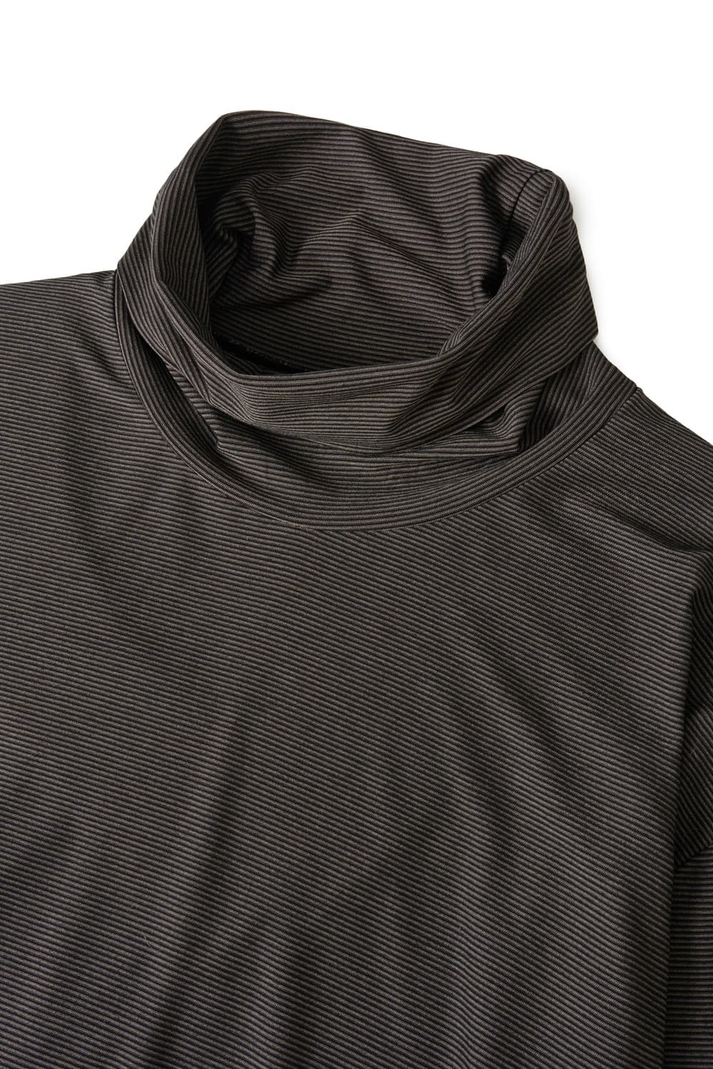 해칭룸 Boxer Turtleneck Tee Stripe 블랙 상품이미지2