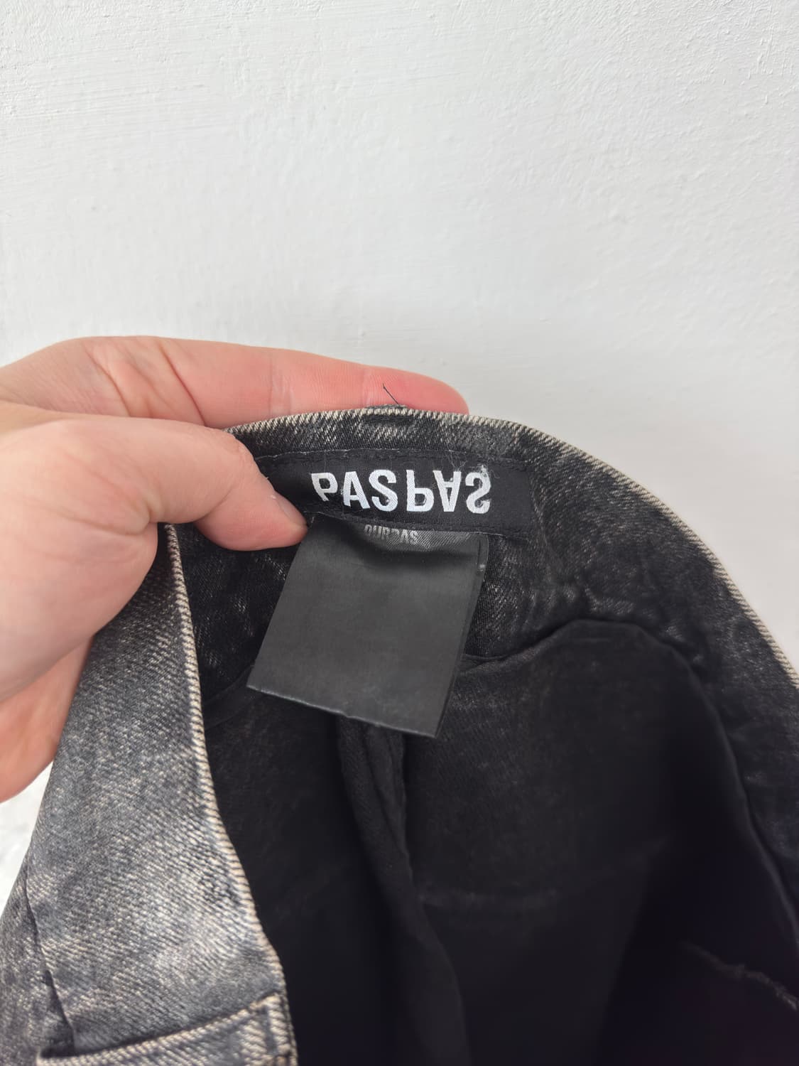 아워파스 030 워싱데님 블랙 상품이미지3