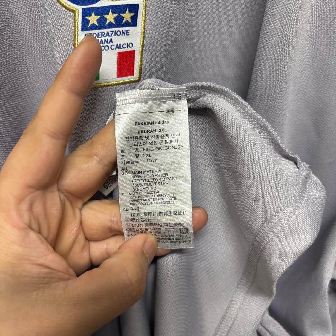 아디다스 이탈리아 국대 GK 아이콘 져지 상품이미지5