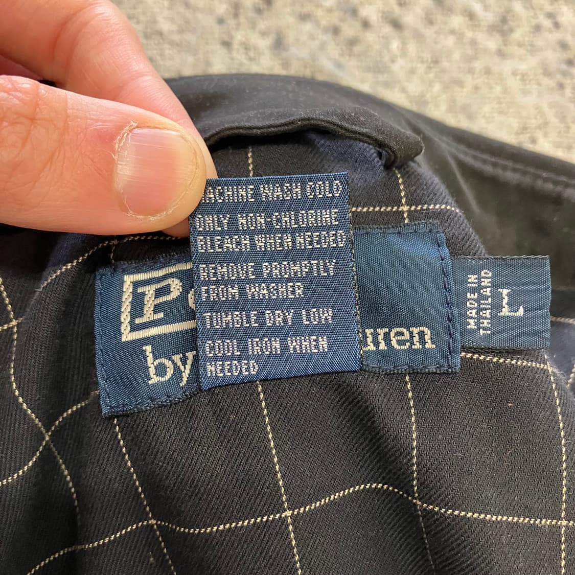 N213 폴로 스윙탑 블루종 자켓 블랙 상품이미지5