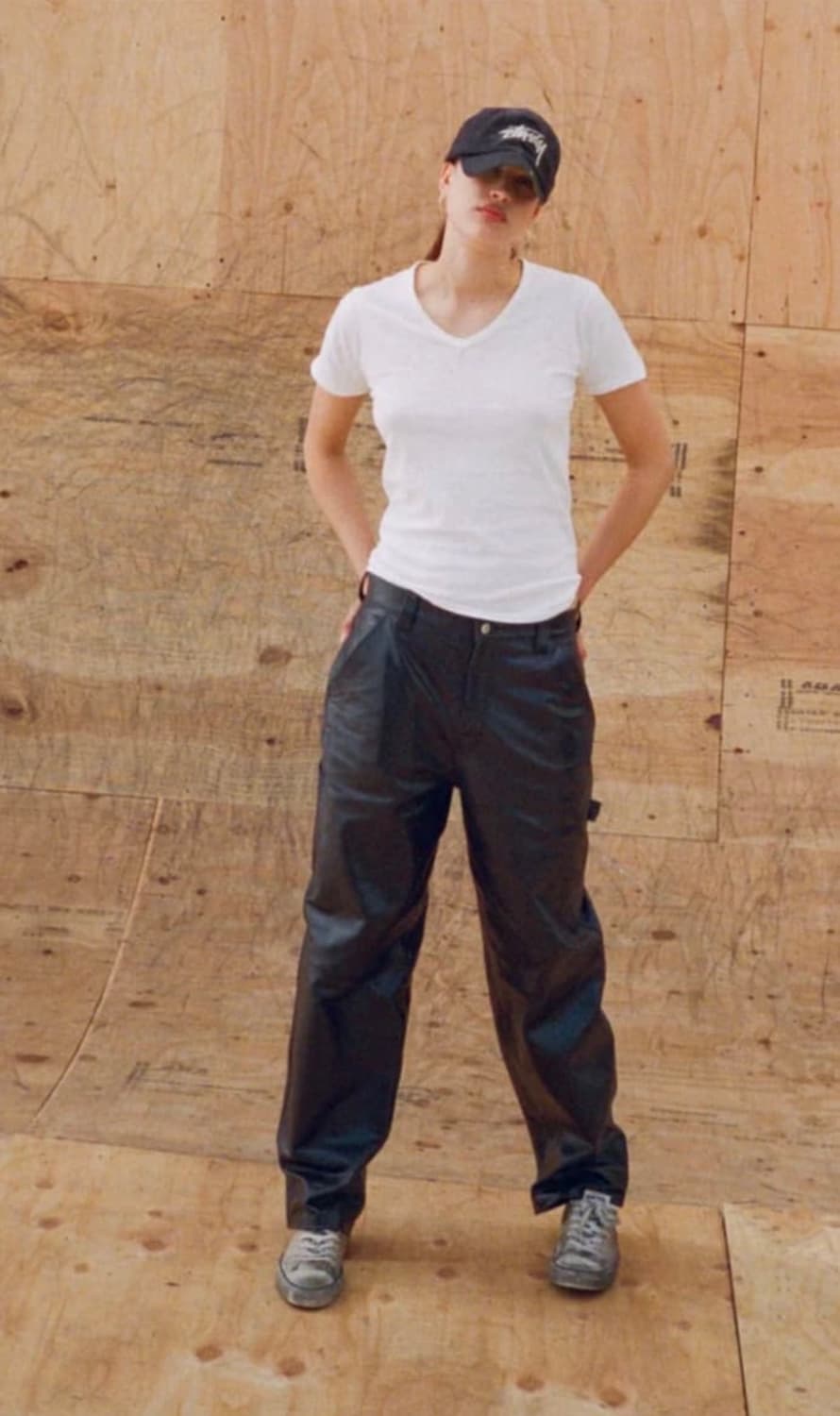 Stussy Carpenter Pant Leather 상품이미지6