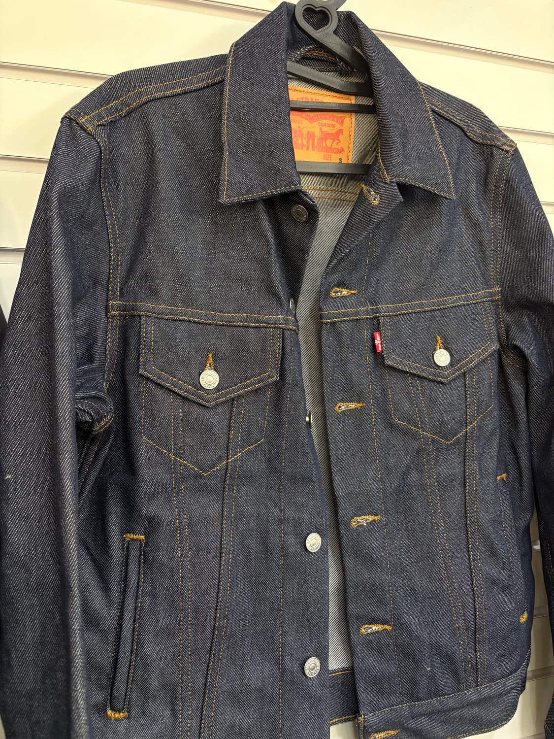 리바이스 중청 청자켓 s 상품이미지6