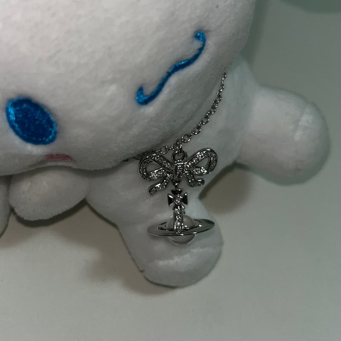 비비안웨스트우드 옥타비에 목걸이 투명 상품이미지6