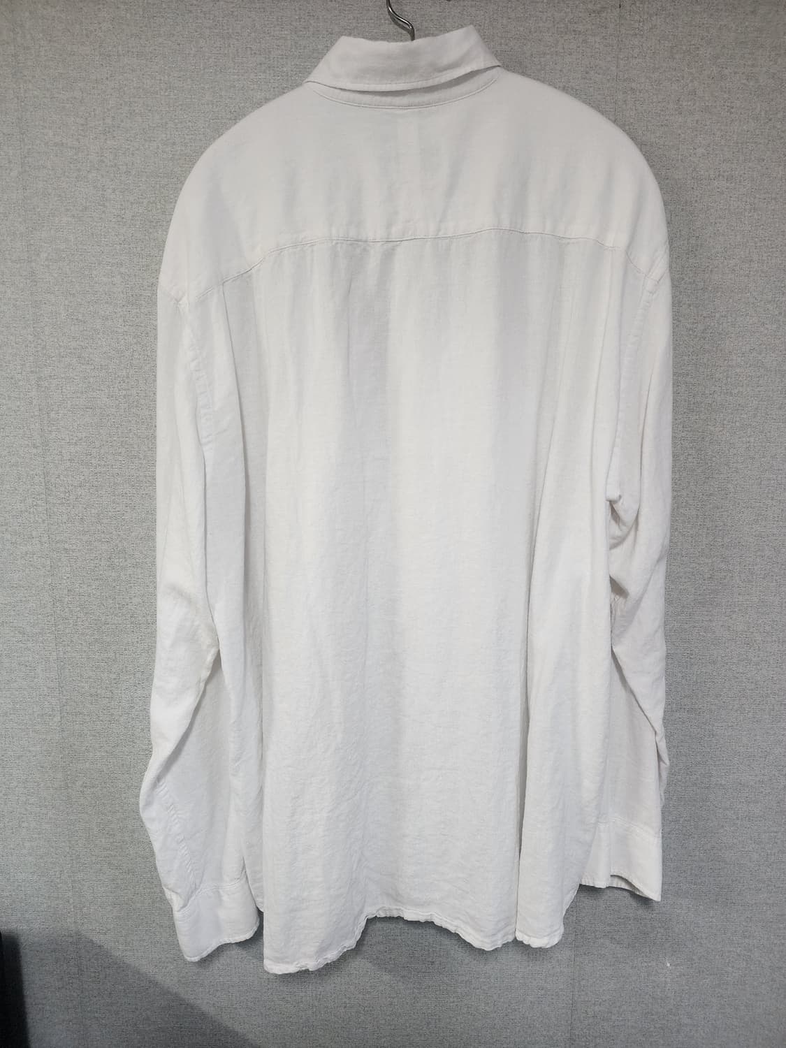 [3,L][새상품] 이얼즈어고 린넨 포이카 셔츠 화이트 상품이미지3