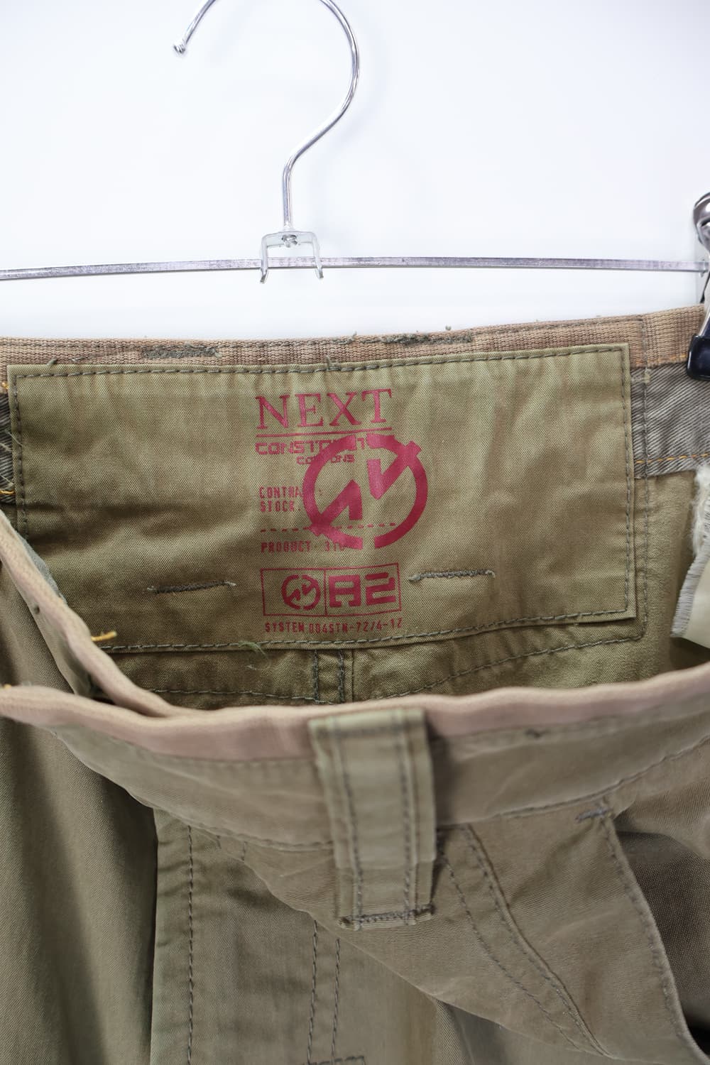  Vtg Khaki Caro Pocket Trousers 상품이미지7