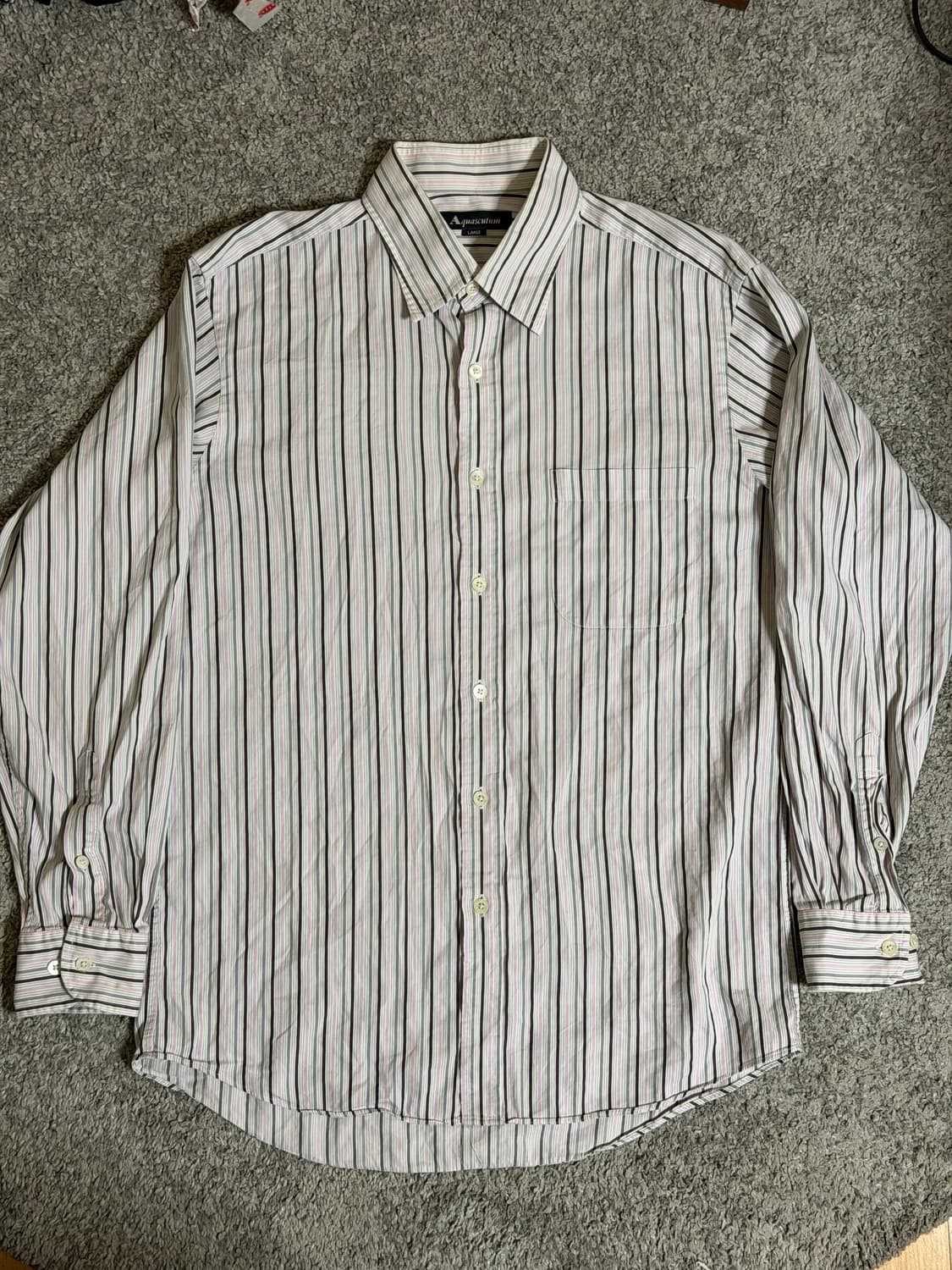 아쿠아스큐텀 클래식 스프라이트 셔츠 상품이미지1