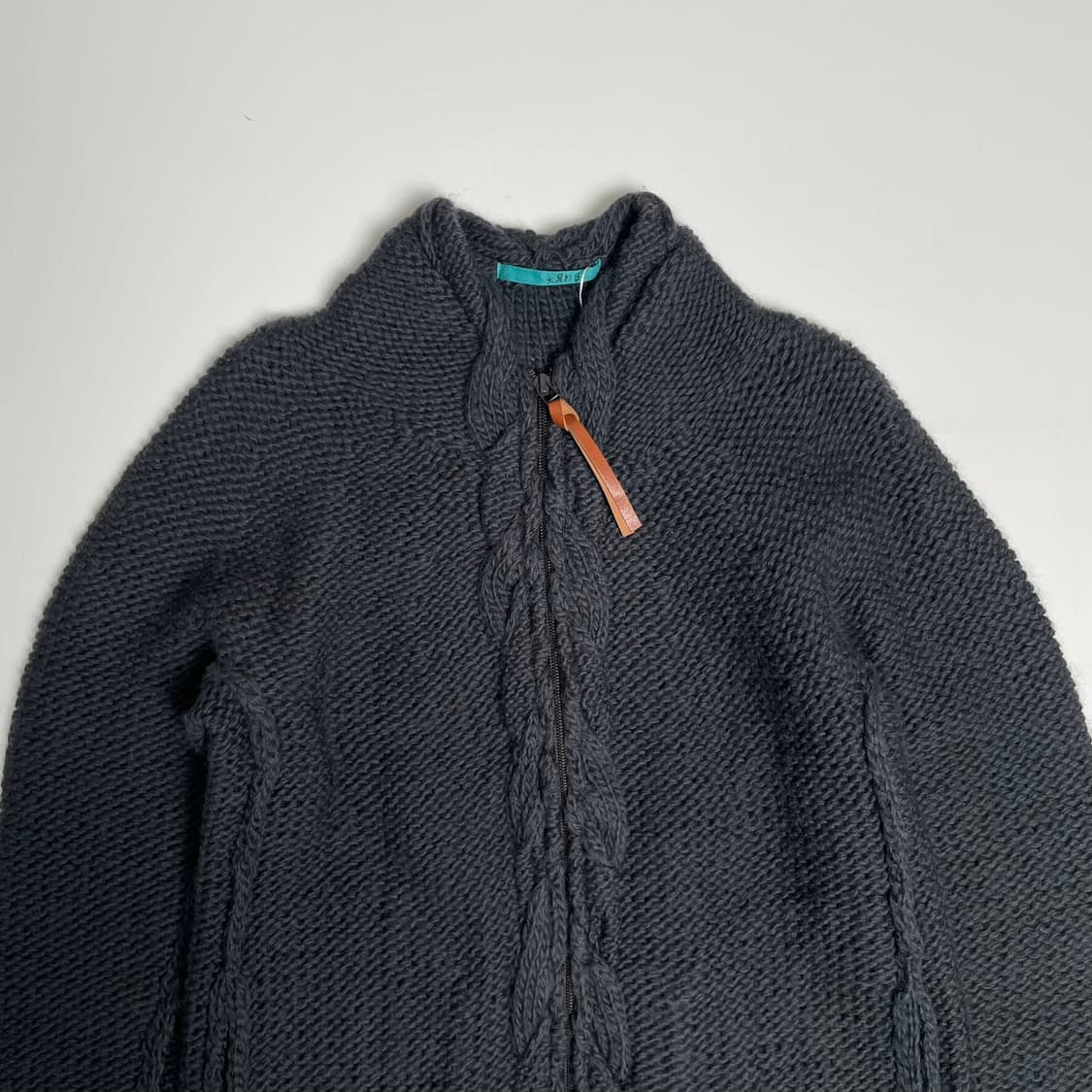 Rna 울 100 니트 집업 자켓 상품이미지2