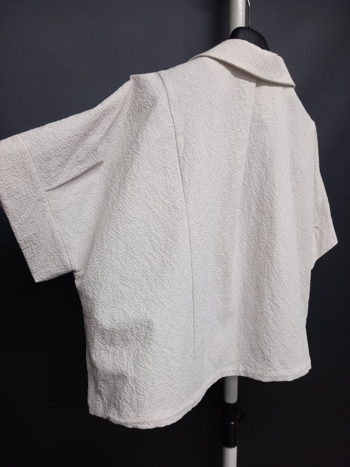 새 LBL 엘비엘 춘하 지지미 남방 겸 아우터 66.77 상품이미지4