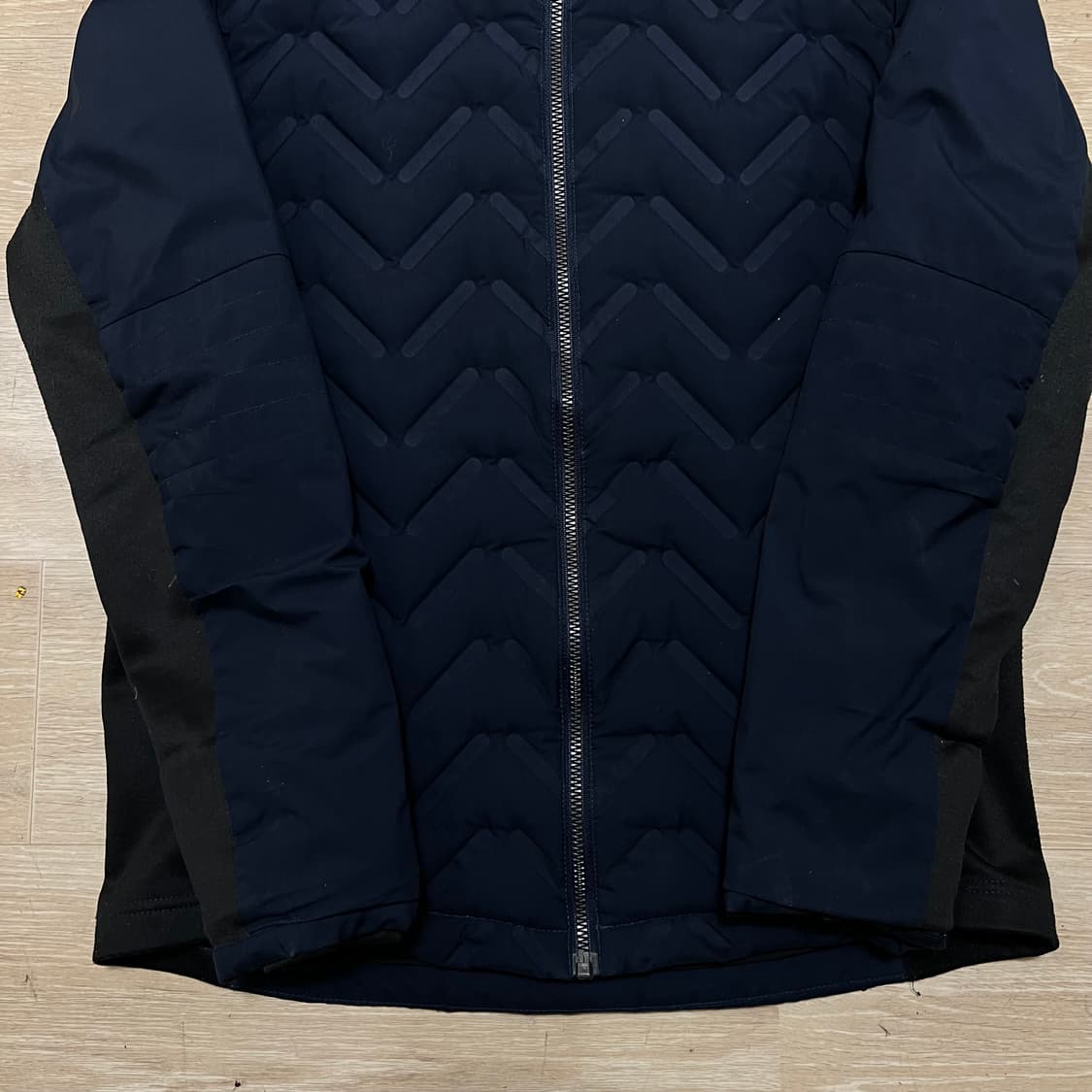 에드하디 스탠드넥 슬림핏 퀼팅 경량패딩 점퍼 [네이비] M/95 상품이미지3