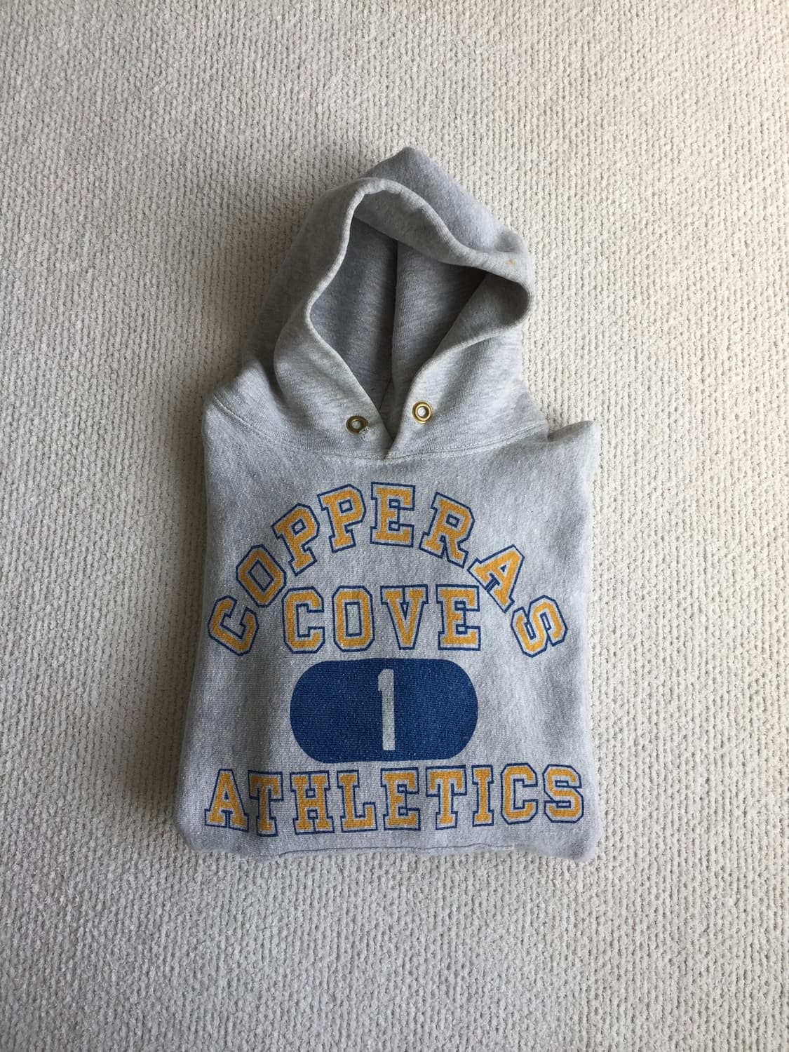 70‘s usa champion reverse weave hoodie 상품이미지9
