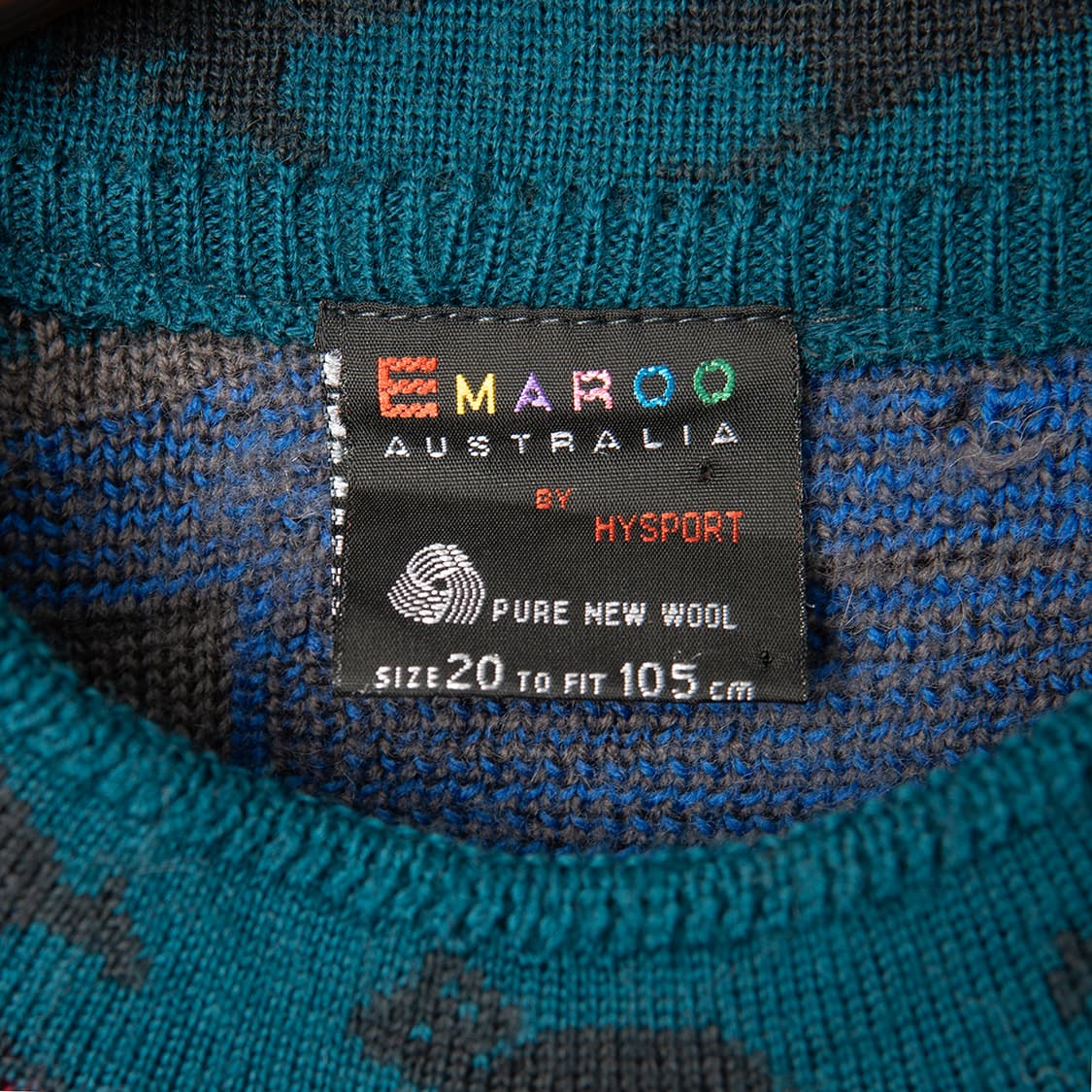 [105] 90s EMAROO by HYSPORT 3D 니트 스웨터  상품이미지6