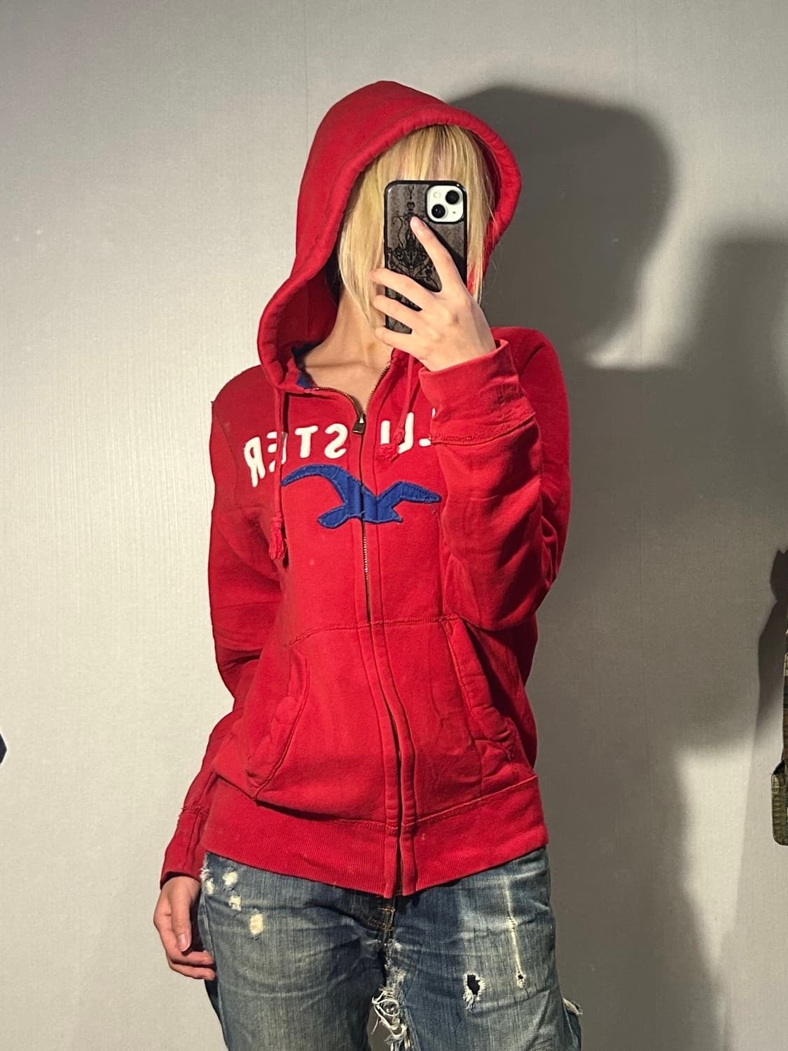 Hollister hood zip-up 상품이미지2