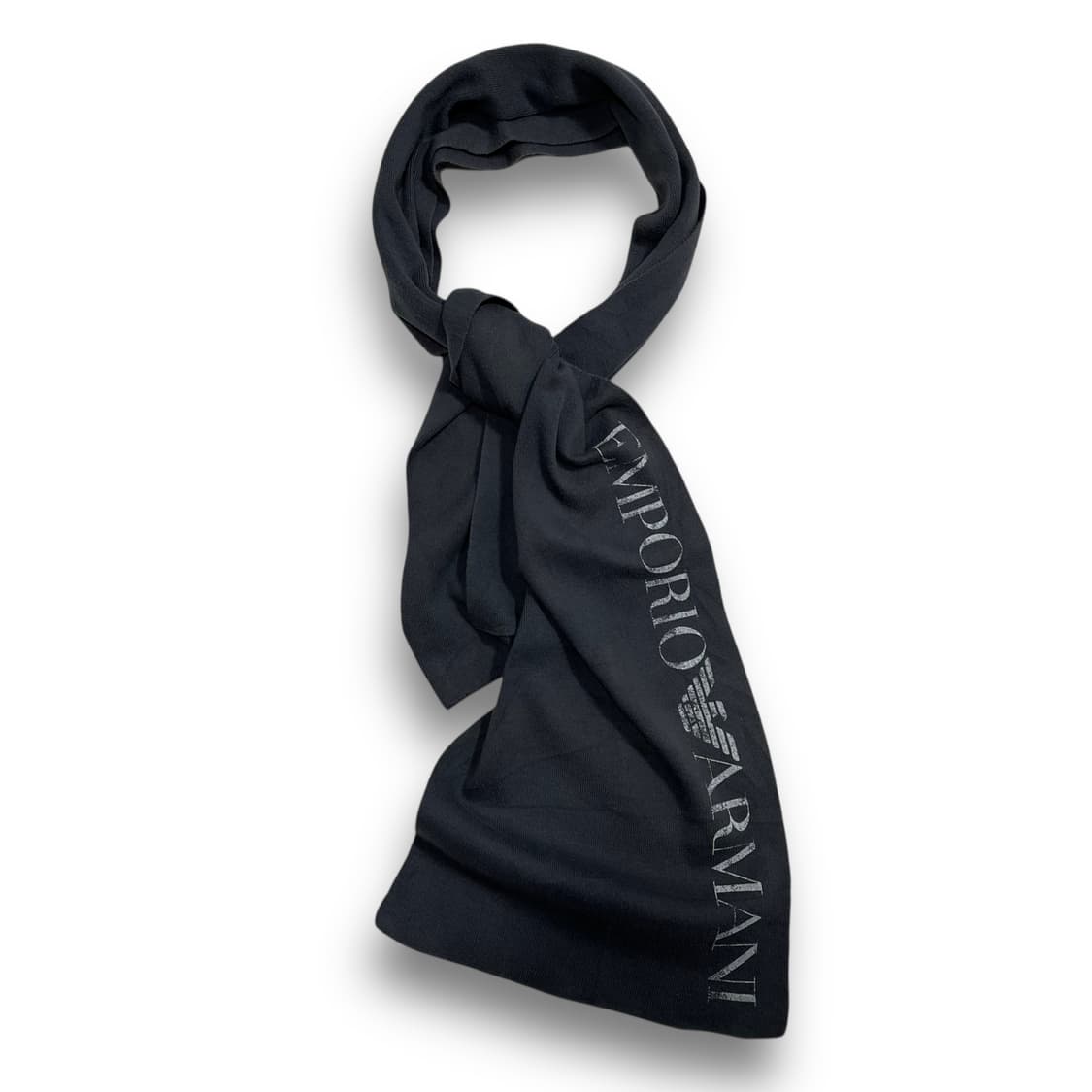 엠포리오 아르마니 로고 코튼 빈티지 머플러 상품이미지1