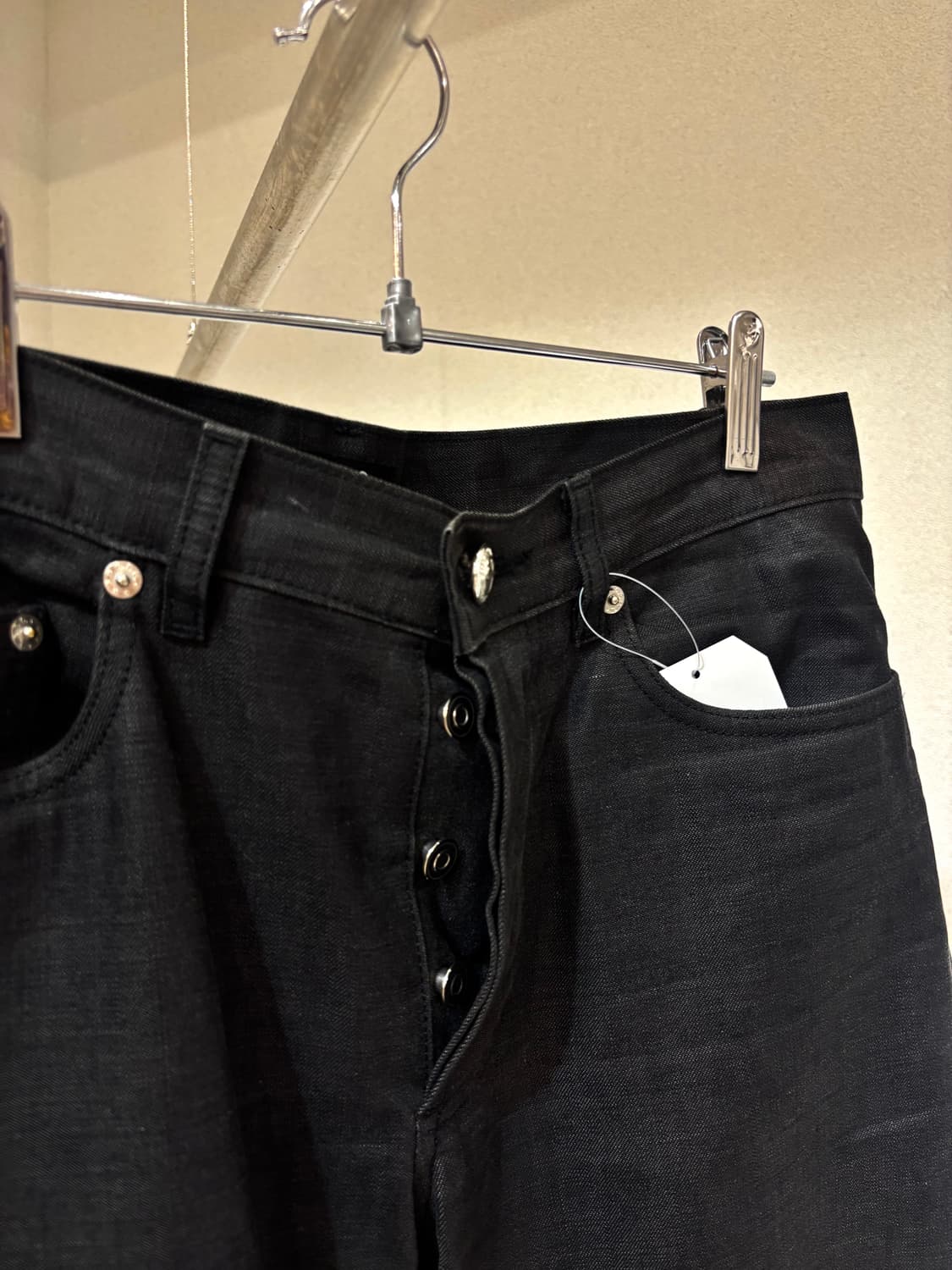 A.P.C 블랙데님 팬츠 상품이미지3