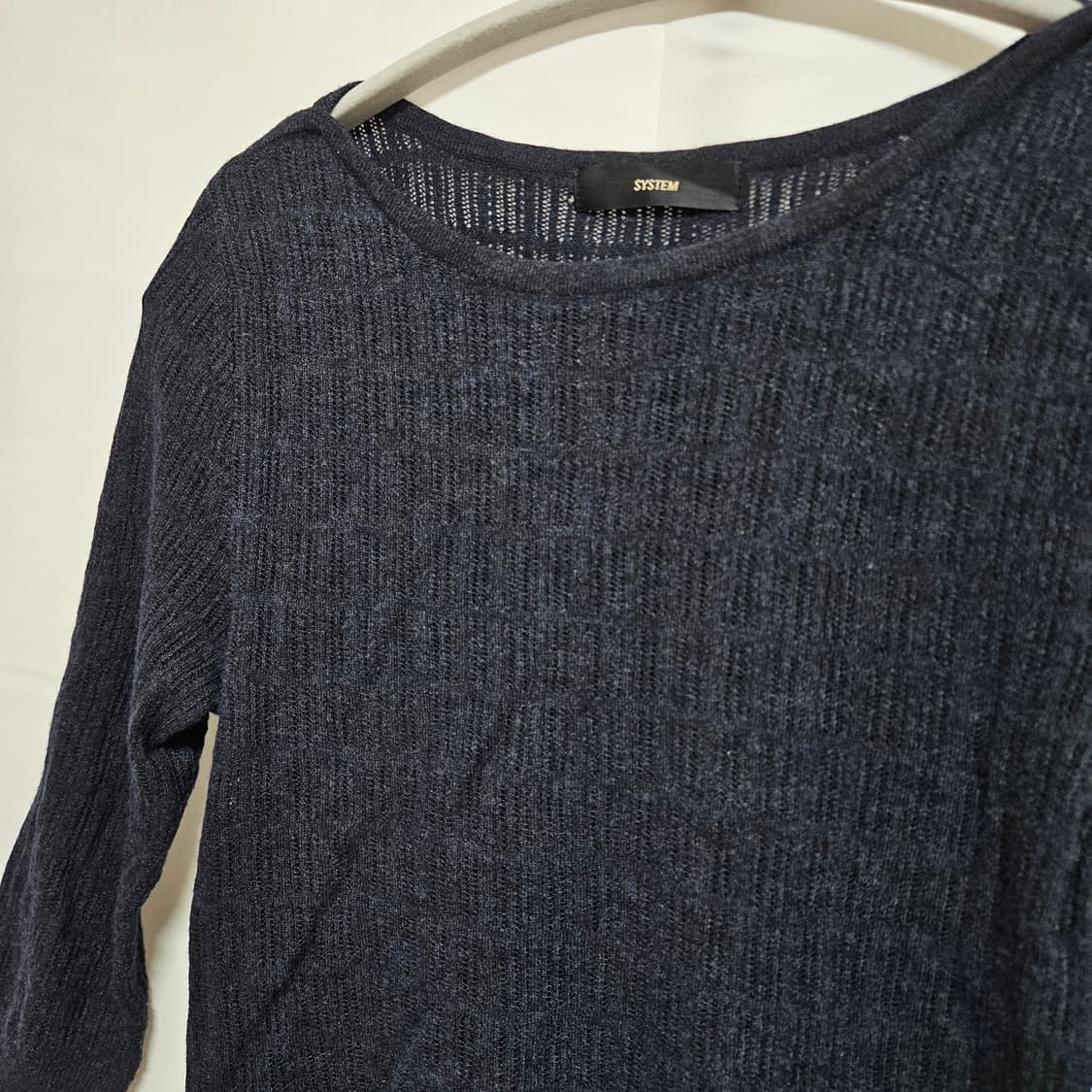 90 시스템 레이온 7부 니트 상품이미지2