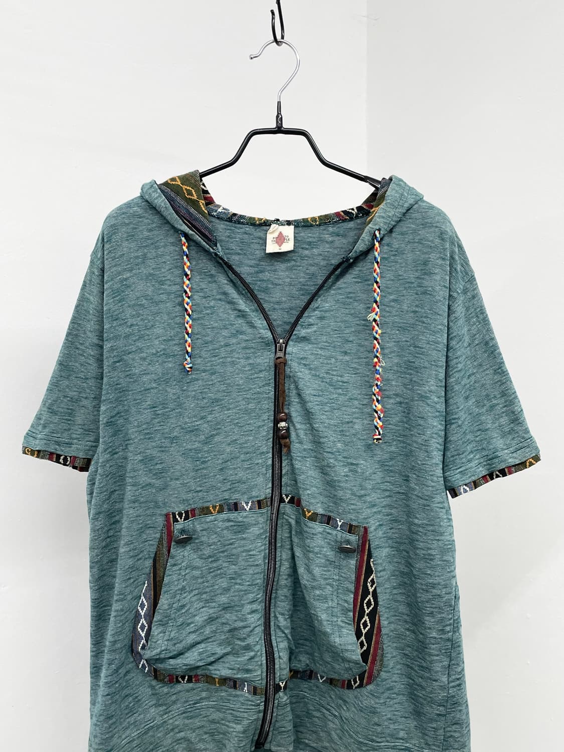 에스넥 히피 하프 후드집업 상품이미지6