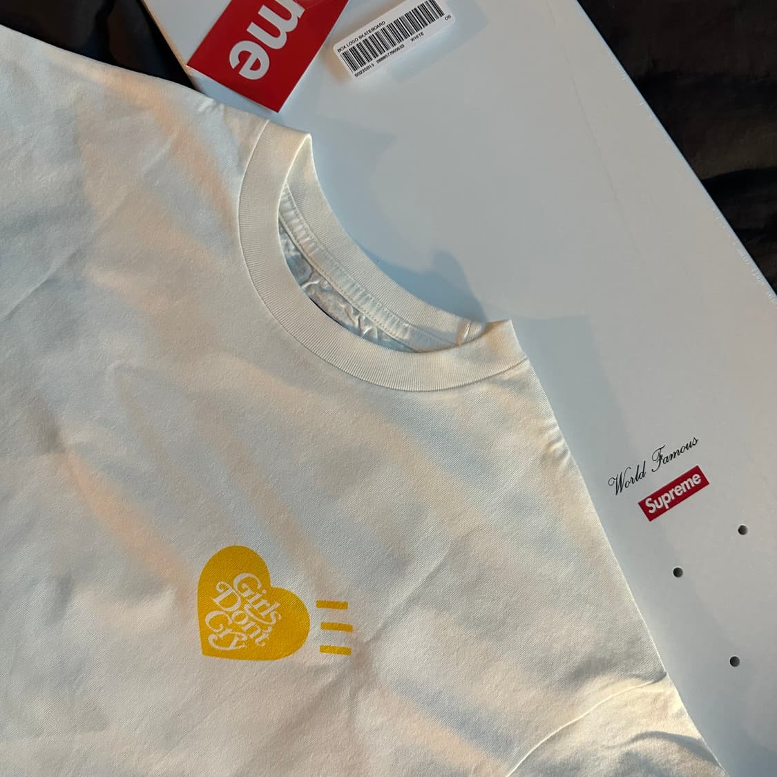 [L/XL] 휴먼 메이드 X 걸스돈크라이 시그니처 티셔츠 새상품 상품이미지3
