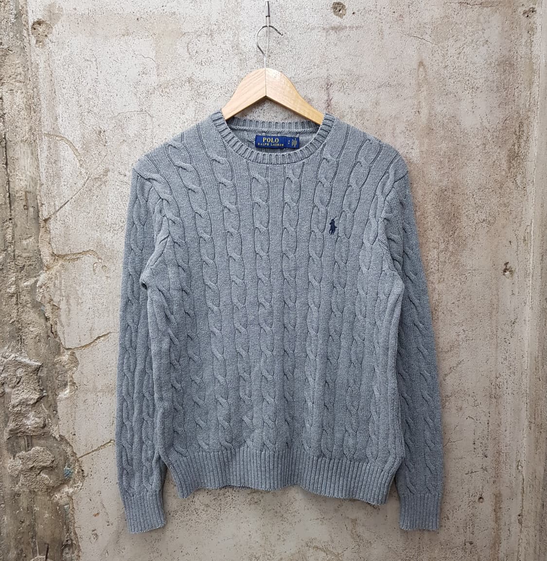 폴로 랄프로렌 케이블 니트 스웨터 S사이즈 상품이미지1