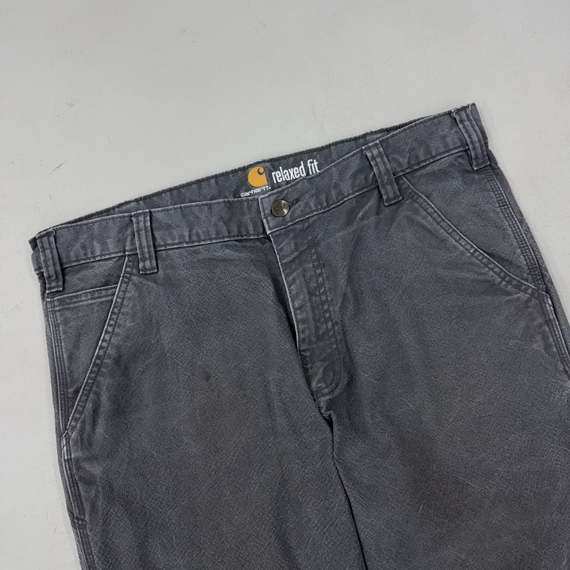 칼하트 OG 카펜터 와이드 덕캔버스 워크팬츠 상품이미지4