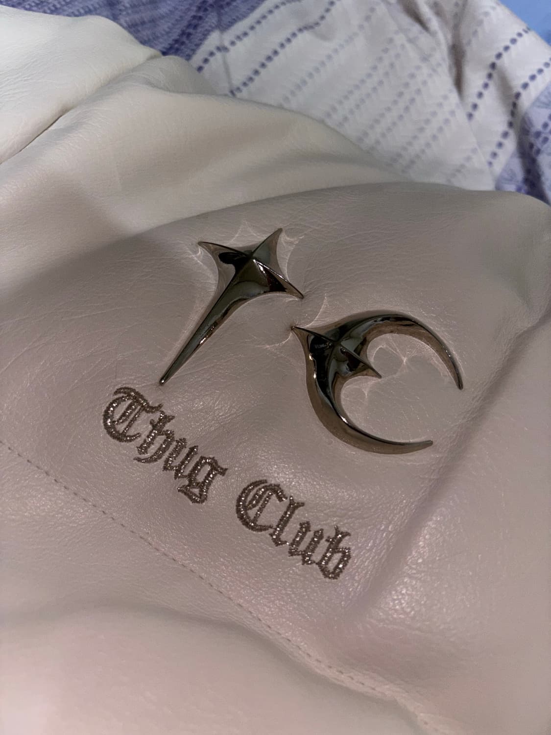 떠그클럽 화이트 패딩 3사이즈 상품이미지3