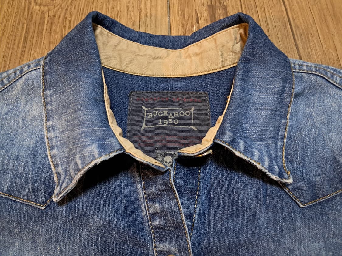 버커루 여성 데님셔츠 S 상품이미지4