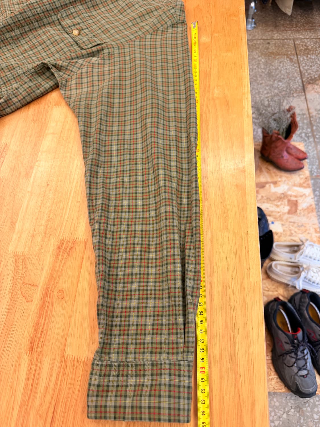 폴로 엘보패치 체크 셔츠 상품이미지7