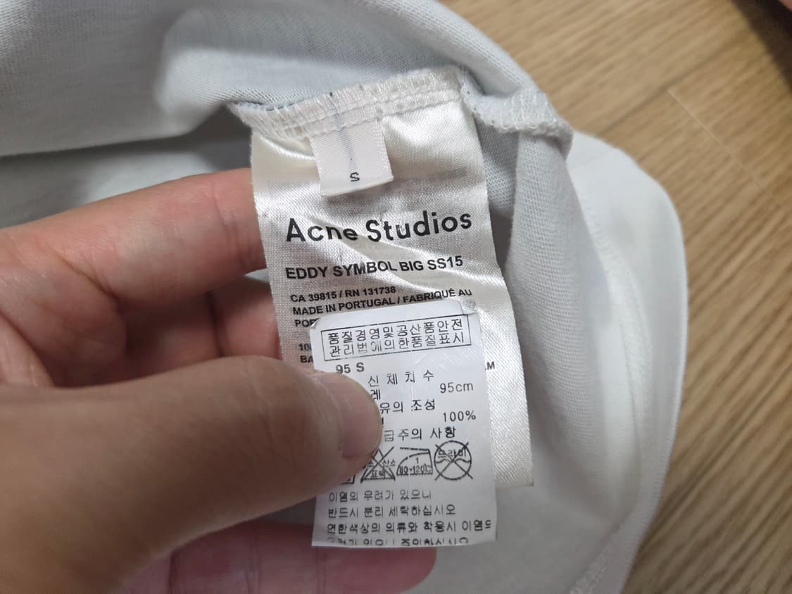 Acne Studios 아크네 스프레이 페인팅 크루넥 반팔 티셔츠 상품이미지6