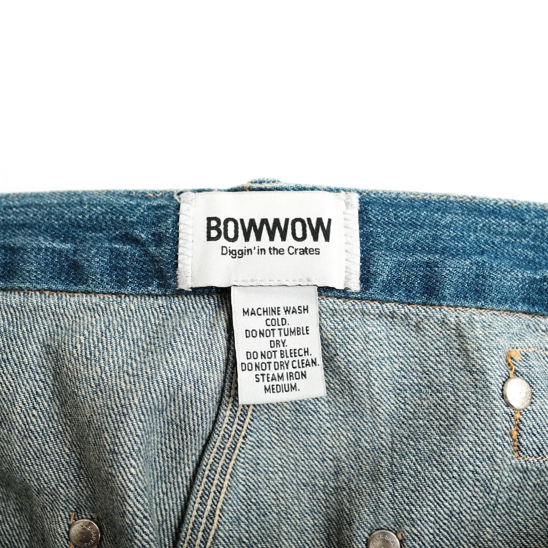 바우와우 마이너스 리페어 데님 워크팬츠 XL사이즈 bowwow 상품이미지9