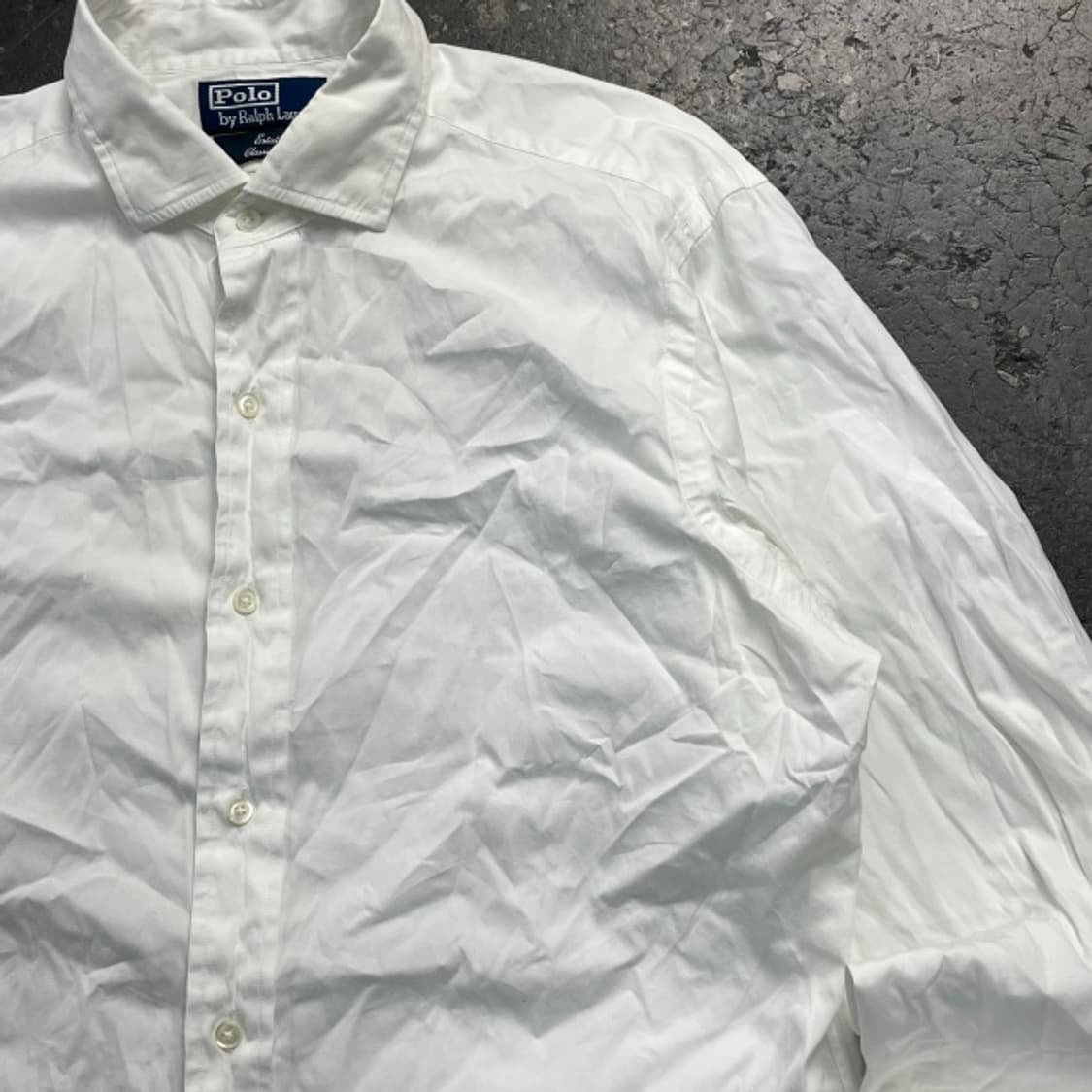 100 폴로 랄프로렌 화이트 셔츠 상품이미지2