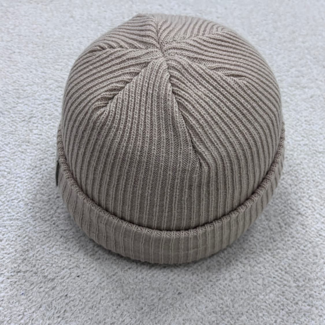 F 빈티지 페이스 로고 스퀘어 비니 0402E 상품이미지2