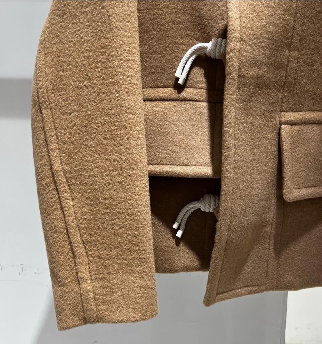 솔리드옴므 22FW 후드 숏 더플코트 46 사이즈 상품이미지3