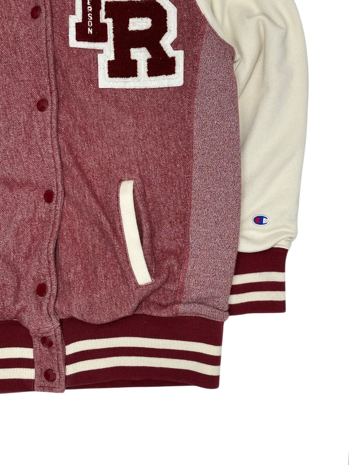 Champion 리버스위브 바시티 자켓 상품이미지2