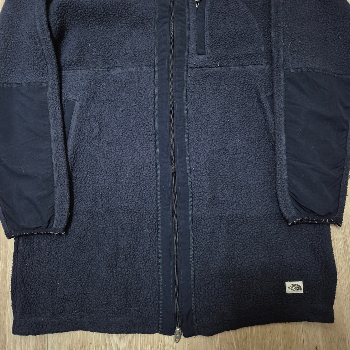 노스페이스 화이트라벨 여성 롱 후리스 자켓 M(95) 상품이미지3