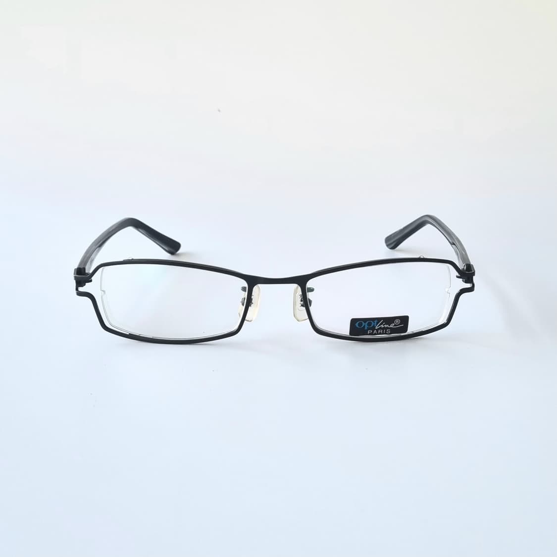 데드스탁 긱시크 옆으로 반무테 사각 안경테 1330 상품이미지1