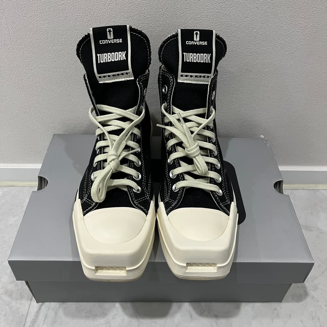 릭오웬스 다크쉐도우 x 컨버스 터보다크 척70 (릭컨) 상품이미지2