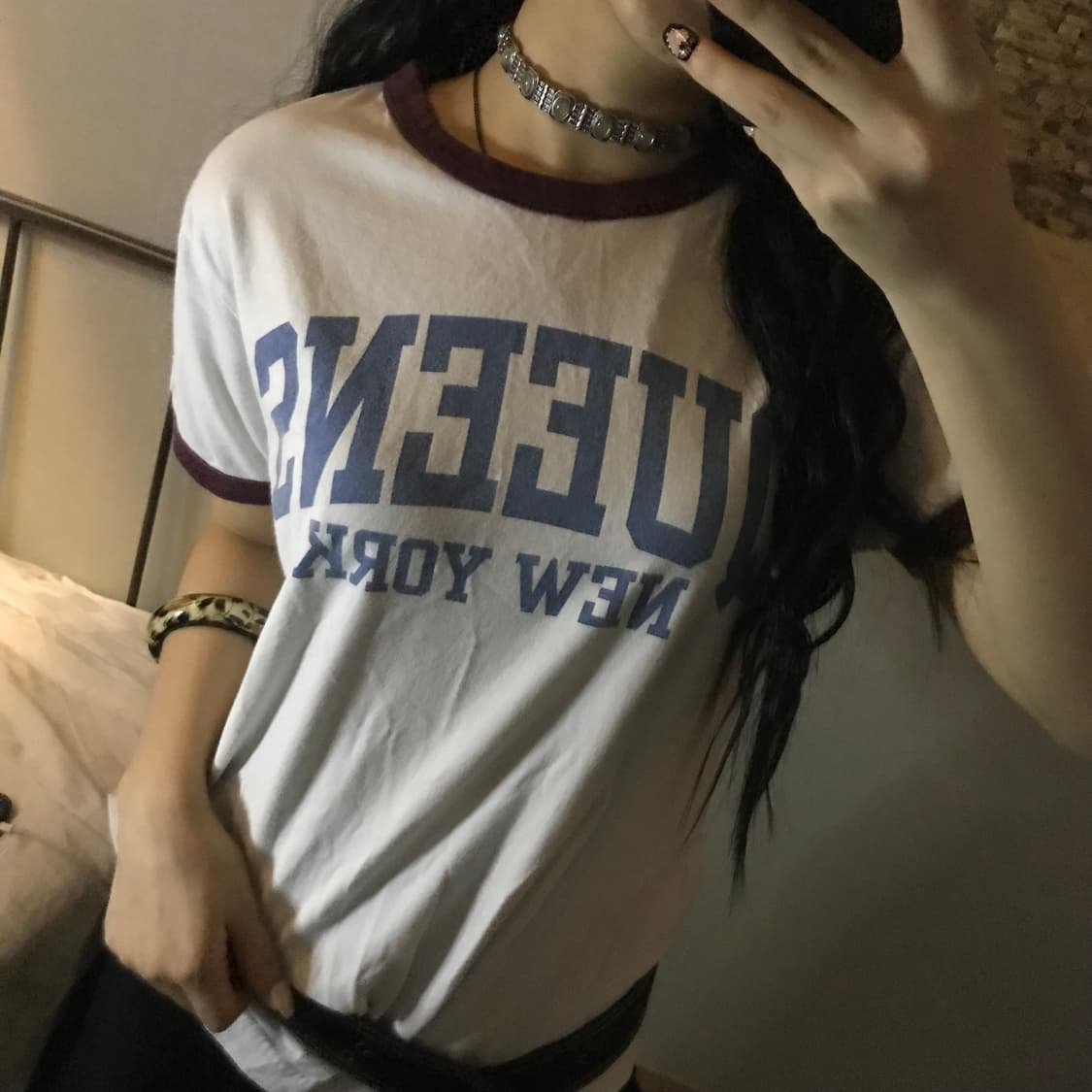 Champion 챔피온 버건디 링거티 상품이미지2