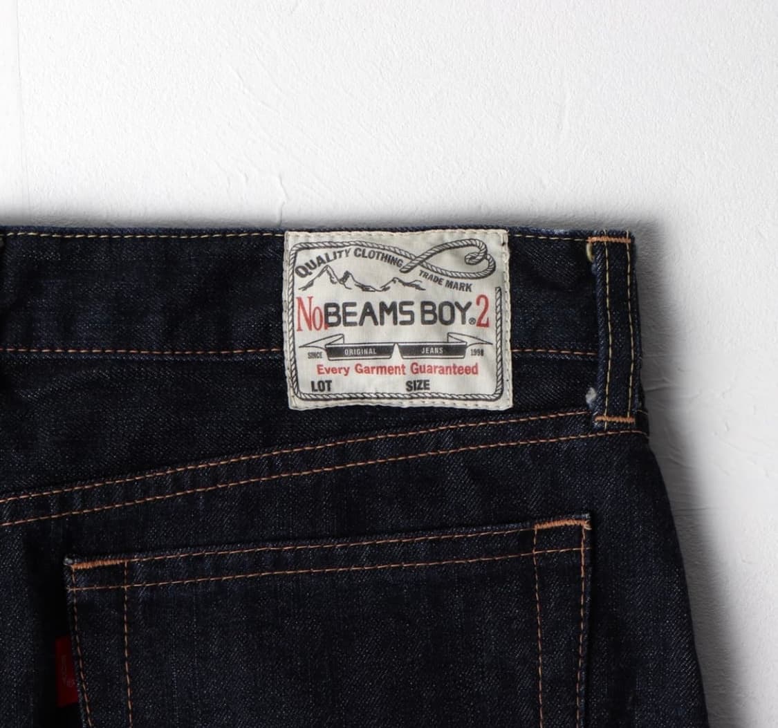 Beams Boy 진청 데님 스커트 상품이미지4