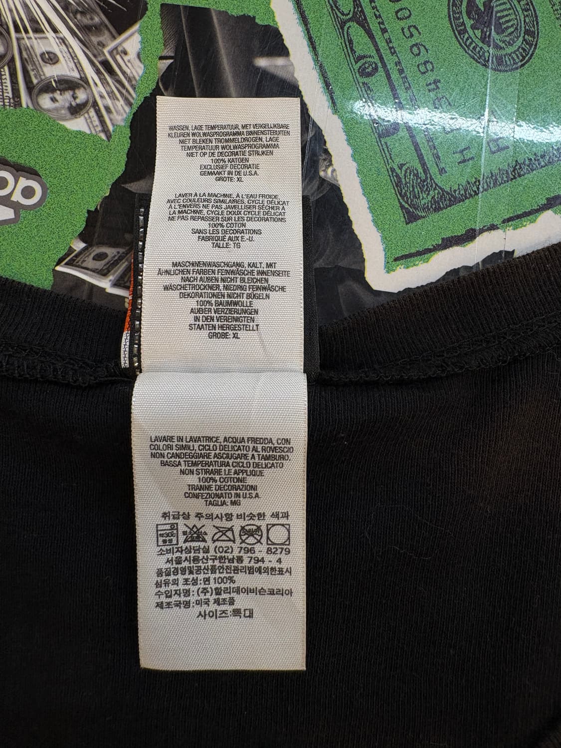 할리데이비슨 로고 그래픽 티셔츠 상품이미지5