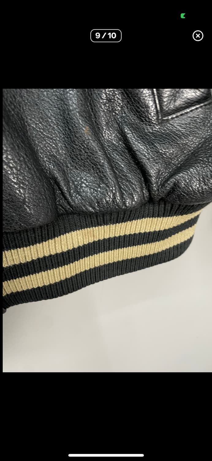 빈티지 블렌따노 블랙 카우 레더자켓 A2856 상품이미지9