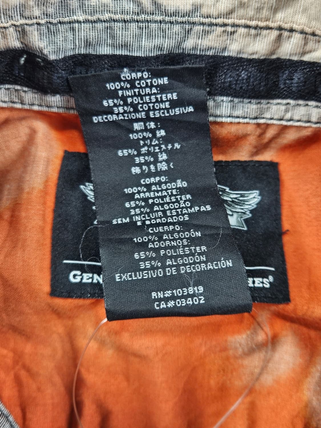 할리데이비슨 반팔 셔츠 커스텀 ( 2XL ) / 11939 상품이미지9