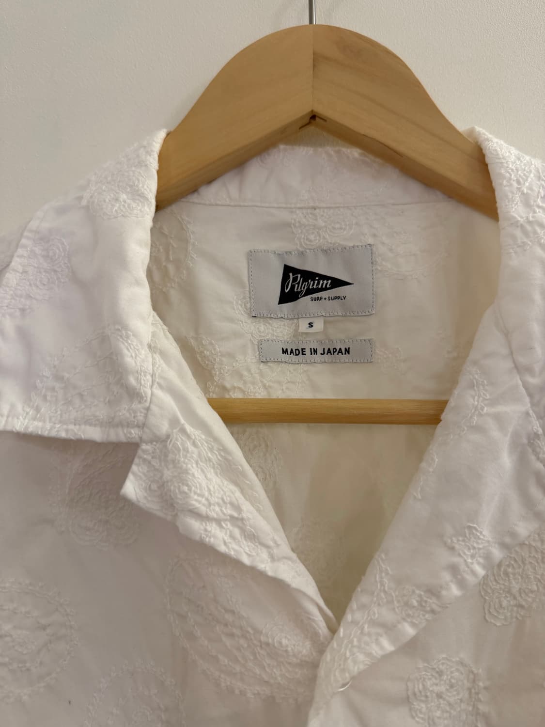 Pilgrim Surf+Supply 오픈 카라 반팔 셔츠 S 상품이미지3