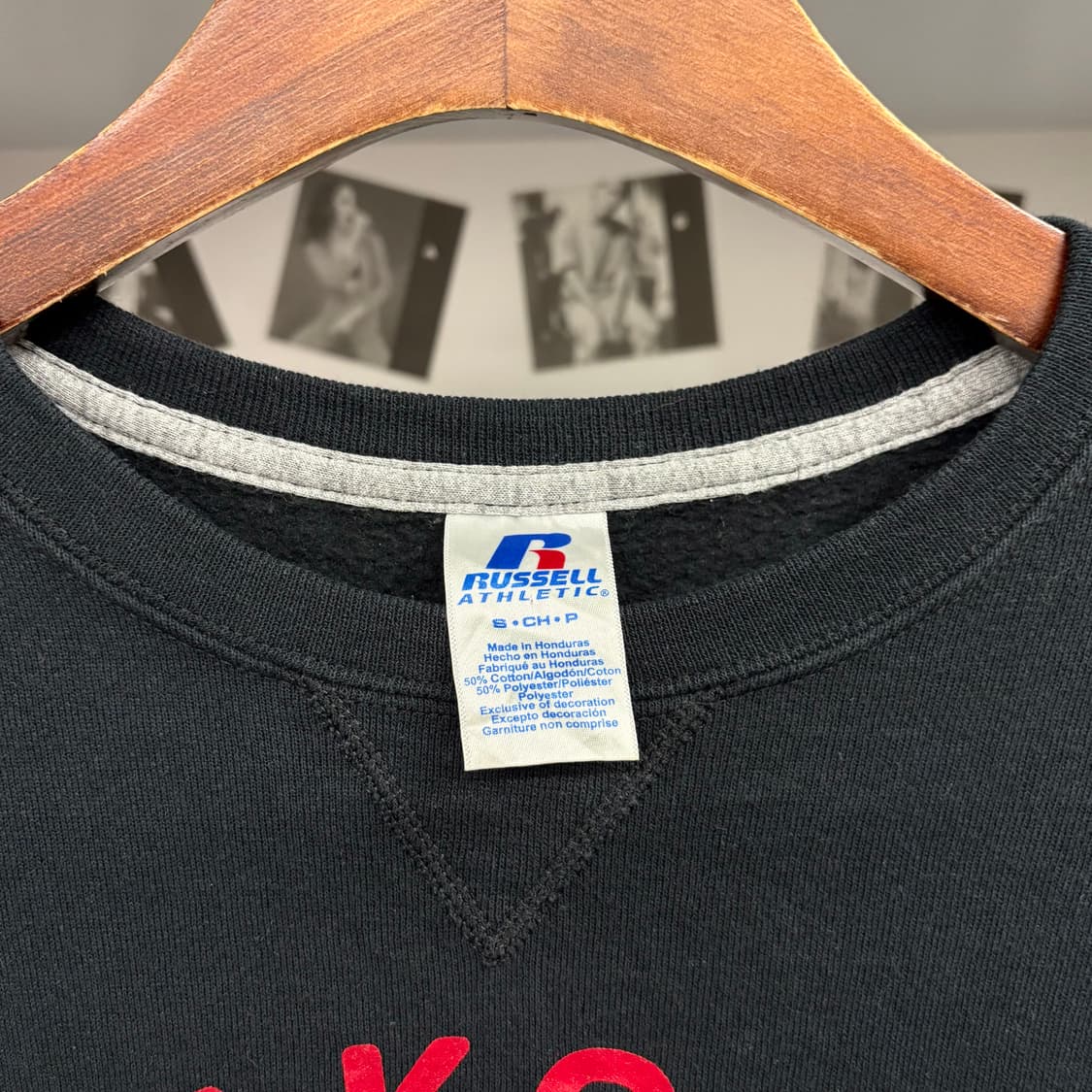 (L) 러셀 프린팅 라운드 맨투맨 상품이미지5