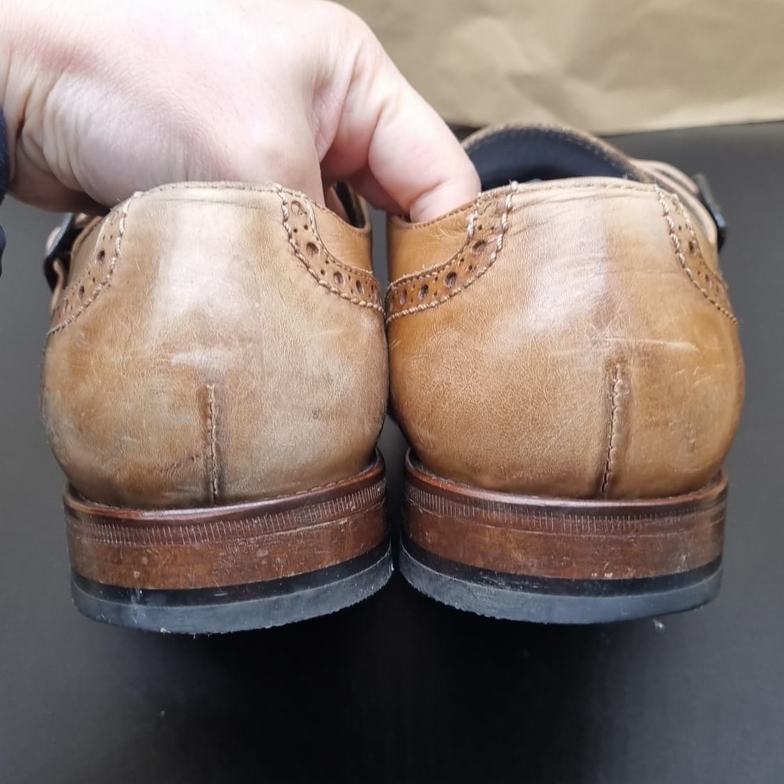 일모 남성윙팁구두40 255 상품이미지4