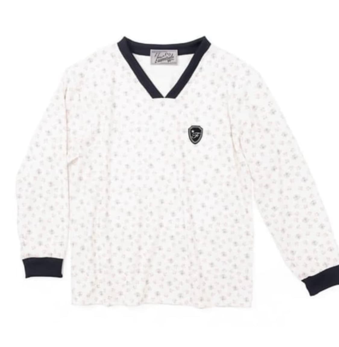 샵페어리 테리 브이넥 상품이미지1