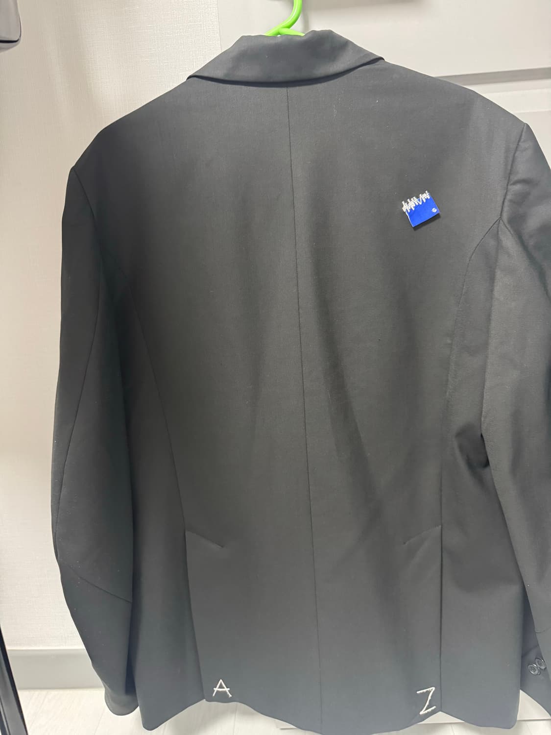 아더에러 x 자라 오버사이즈 블레이저 블랙 상품이미지2